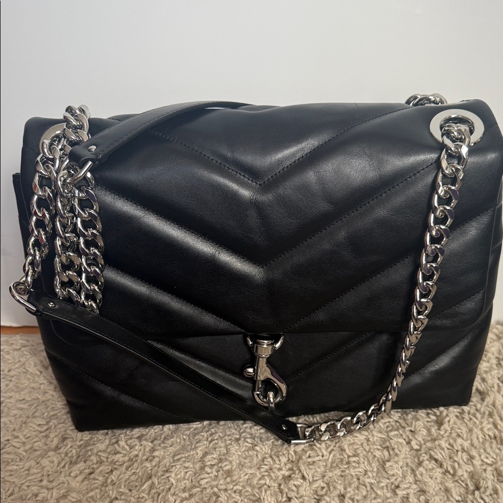 Rebecca minkoff shoulder black bag